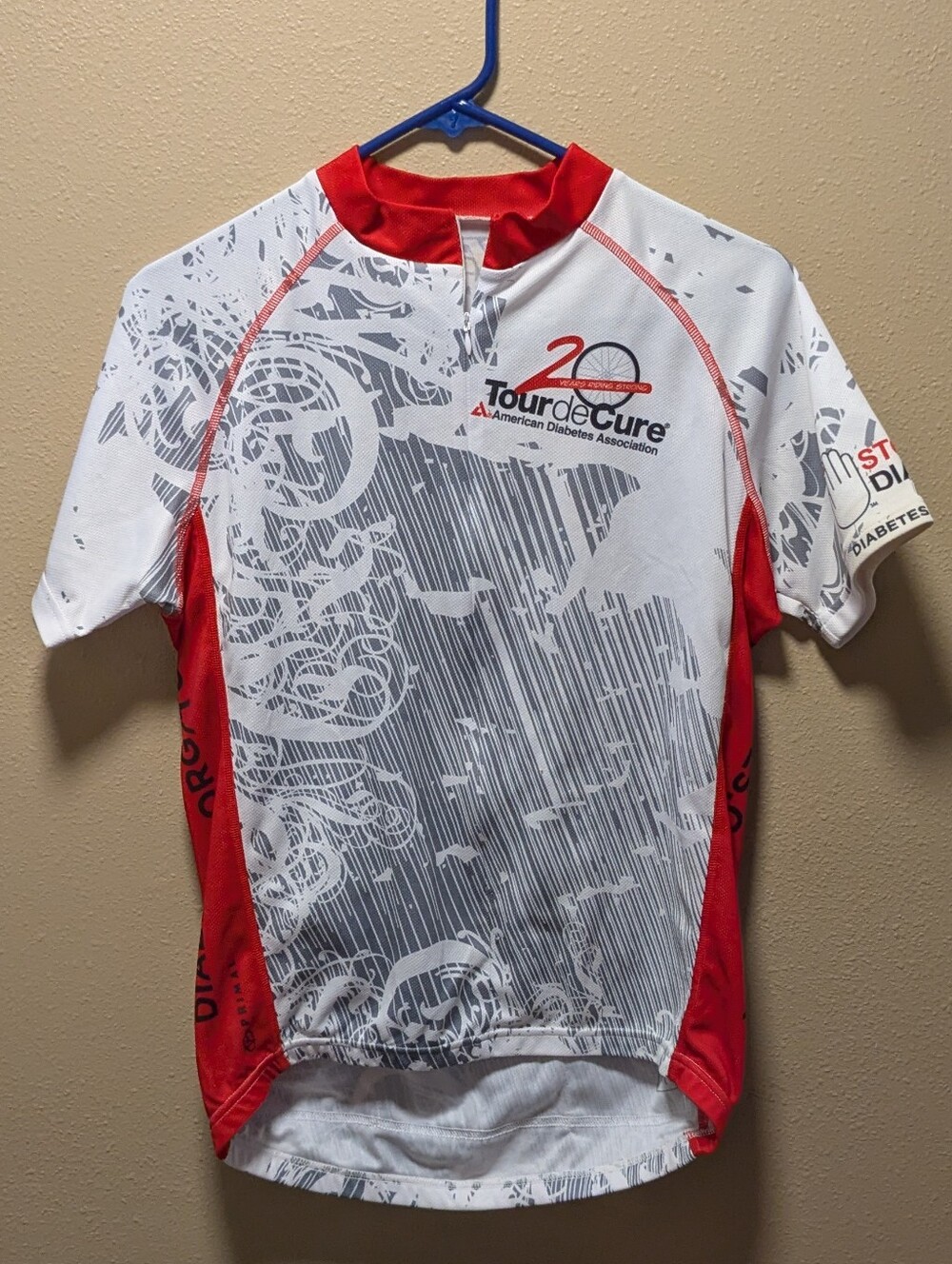 Like New Men's Tour de Cure Cycling Jersey - Medium